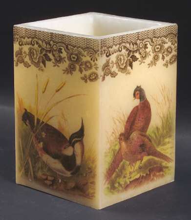 Woodland 1-Piece Hurricane Candle Lamp