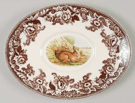 Woodland Underplate for Gravy Boat