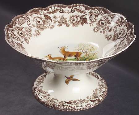 Woodland Round Compote (Height X Width)