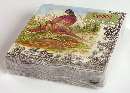 Woodland Package of Paper Cocktail Napkins