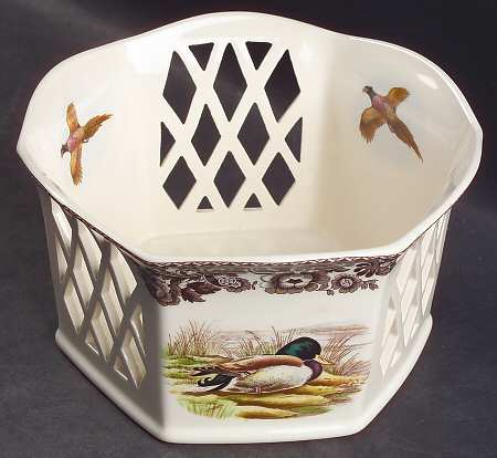 Woodland Pierced Wine Bottle Coaster