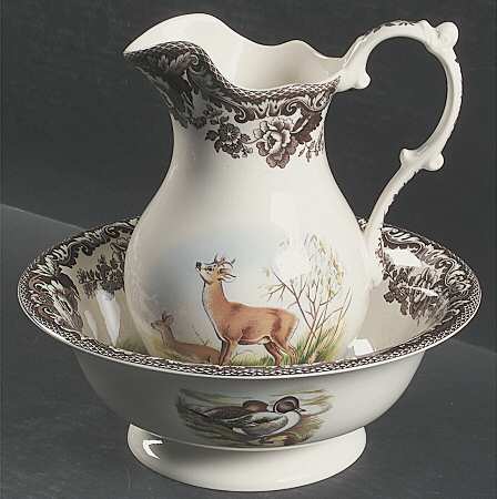Woodland 40 Oz Pitcher and Bowl Set