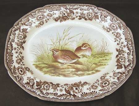 Woodland 16" Oval Serving Platter by Spode