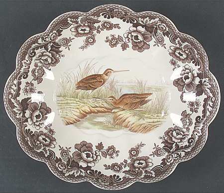 Woodland 10" Oval Fluted Dish
