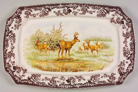 Woodland 17" Rectangular Serving Platter