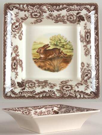 Woodland 6" Square Tray by Spode