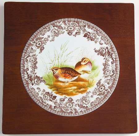 Woodland Wood Frame Trivet