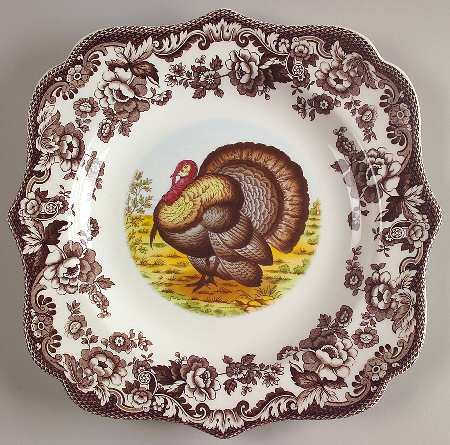 Woodland Square Salad Plate by Spode
