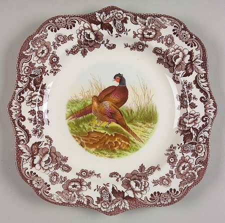 Woodland Square Salad Plate