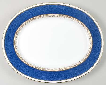 Y3890 12" Oval Serving Platter