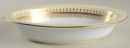 Y5905-Y7230 10" Oval Vegetable Bowl