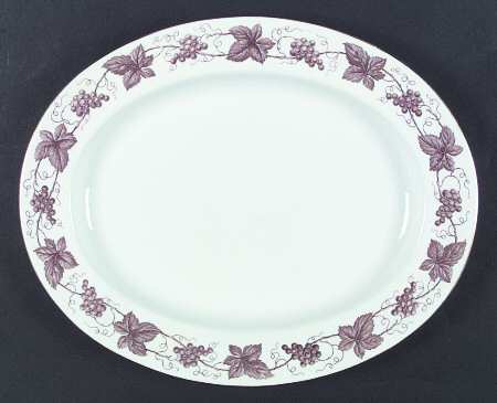 Y6632 14" Oval Serving Platter