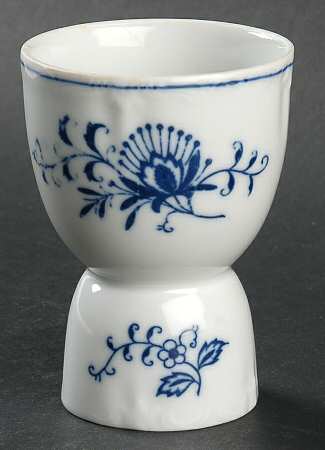 Blue Dresden Double Egg Cup