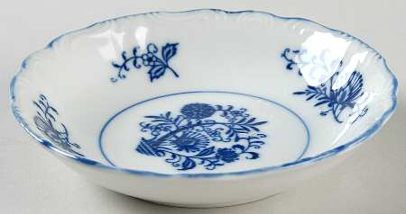 Blue Dresden Fruit/Dessert (Sauce) Bowl