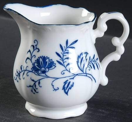 Blue Dresden Mini Creamer