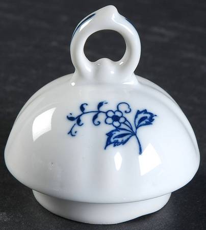 Blue Dresden Lid for Mini Sugar Bowl