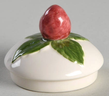 Fresh N' Fruity Strawberry Basket-Lid for Sugar