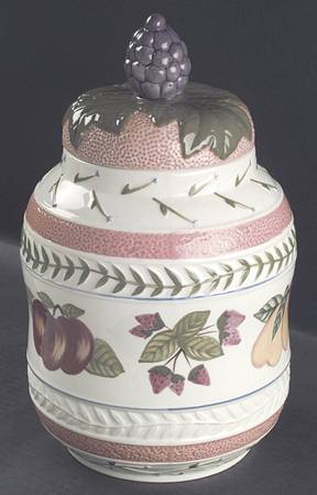 Fresh N' Fruity Cookie Jar & Lid