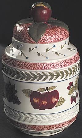Fresh N' Fruity Medium Canister & Lid