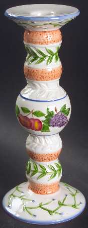 Fresh N' Fruity 9" Tall Candlestick