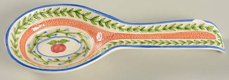 Fresh N' Fruity Spoon Rest/Holder (Holds 1 Spoon)