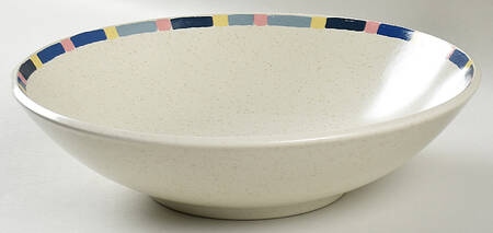 Arizona Blue 11" Large Salad Serving Bowl
