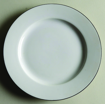 Black Line Salad Plate