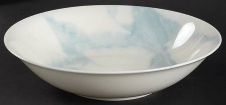 Calacatta Blue 9" Round Vegetable Bowl