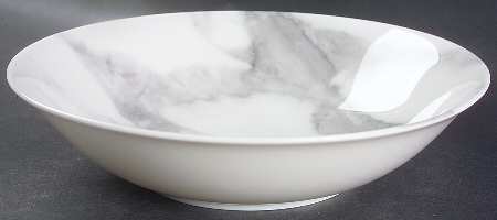 Calacatta Gray 9" Round Vegetable Bowl