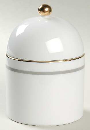 Calista Taupe Sugar Bowl & Lid