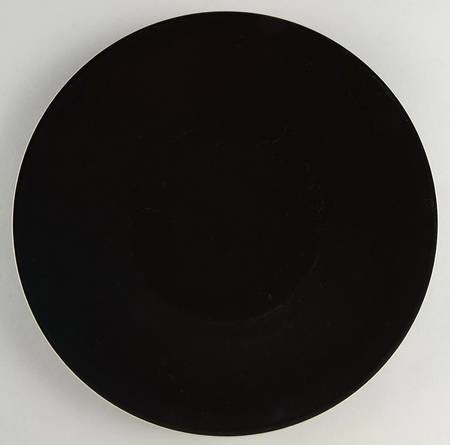 Colorstone Matte Black 12" Chop Plate (Round Platter)