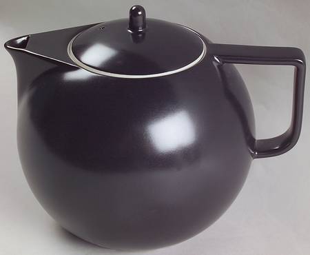 Colorstone Matte Black Teapot & Lid