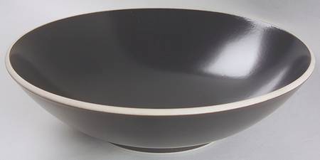 Colorstone Matte Black 11" Large Salad Serving Bowl