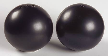 Colorstone Matte Black Salt & Pepper Set