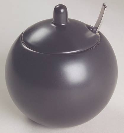 Colorstone Matte Black Jam/Jelly & Lid