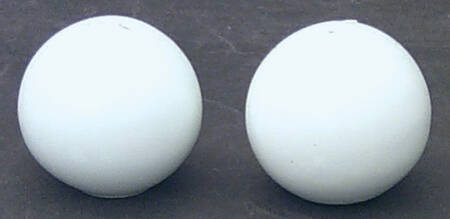 Colorstone Blue (Not Textured) Salt & Pepper Set