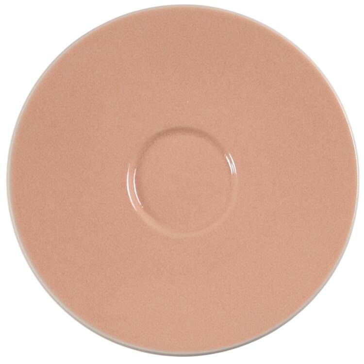 Colorstone Coral (Textured) Saucer