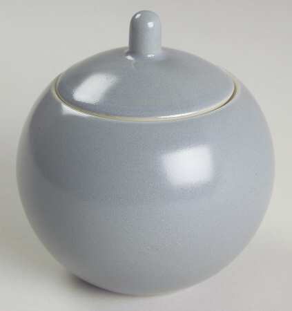 Colorstone Matte Gray Sugar Bowl & Lid