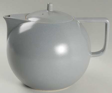 Colorstone Matte Gray Teapot & Lid
