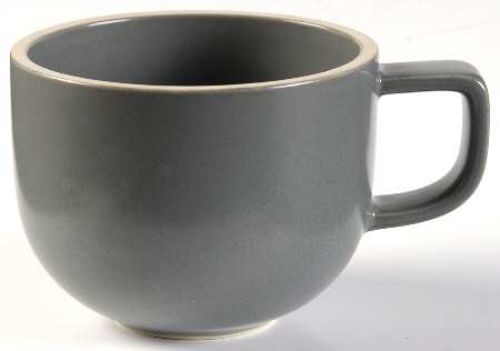 Colorstone Matte Gray Flat Cup