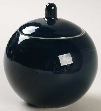 Colorstone Navy (Textured) Sugar Bowl & Lid