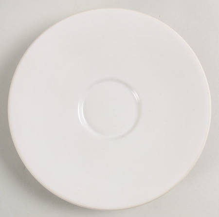 Colorstone White (Not Textured, Matte) Saucer