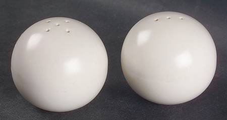 Colorstone White (Not Textured, Matte) Salt & Pepper Set
