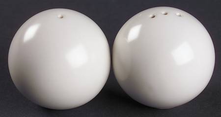 Colorstone White (Not Textured, Matte) Salt & Pepper Set
