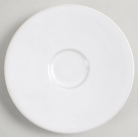 Colorstone White (Textured) Saucer