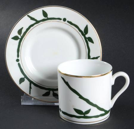 Diego Mon Ami Flat Demitasse Cup & Saucer Set