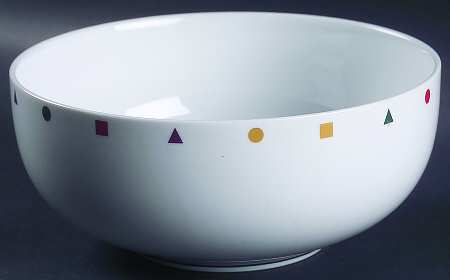 Elements 8" Round Vegetable Bowl by Sasaki