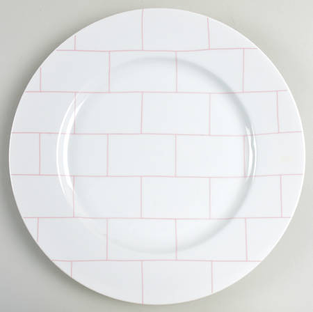 Gridlock Pink 12" Chop Plate (Round Platter)