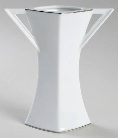 Lune Blanc 6" Vase