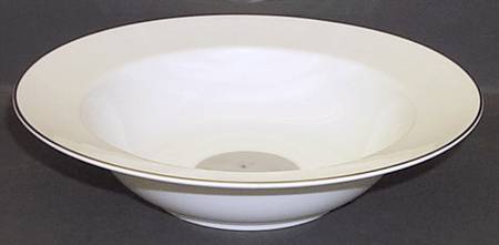 Lune Blanc 10" Round Vegetable Bowl